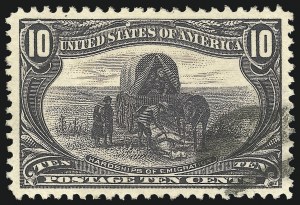 Sale Number 1027, Lot Number 164, Trans-Mississippi Issue (Scott 285-293) Sale Number 1027, Lot Number 164, Trans-Mississippi Issue (Scott 285-293)