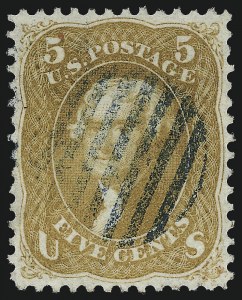 Sale Number 1032, Lot Number 3117, 1861-66 Issue (Scott 62B-67b) Sale Number 1032, Lot Number 3117, 1861-66 Issue (Scott 62B-67b)