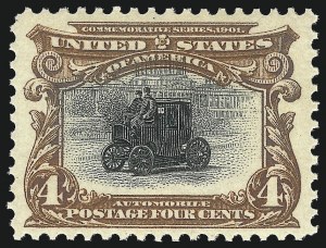 Sale Number 1034, Lot Number 282, 1901 Pan-American Issue with Inverts (Scott 294-299) Sale Number 1034, Lot Number 282, 1901 Pan-American Issue with Inverts (Scott 294-299)