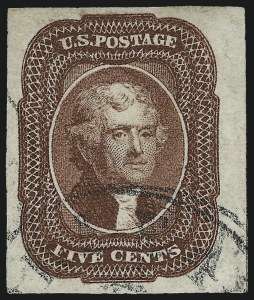 Sale Number 1034, Lot Number 35, 1851-56 Issue (Scott 10-17) Sale Number 1034, Lot Number 35, 1851-56 Issue (Scott 10-17)