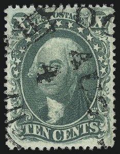 Sale Number 1037, Lot Number 1492, 3c-90c 1857-60 Issue (Scott 26-39) Sale Number 1037, Lot Number 1492, 3c-90c 1857-60 Issue (Scott 26-39)