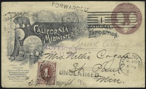 Sale 1037, Lot 2828, Air Post, Postage Due, Officials, Large Numeral Postage Due Issue Domestic Covers Sale 1037, Lot 2828, Air Post, Postage Due, Officials