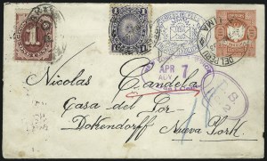 Sale 1037, Lot 2829, Air Post, Postage Due, Officials, Large Numeral Postage Due Issue Covers of Foreign Origin Sale 1037, Lot 2829, Air Post, Postage Due, Officials