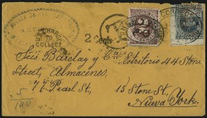 Sale 1037, Lot 2829, Air Post, Postage Due, Officials, Large Numeral Postage Due Issue Covers of Foreign Origin Sale 1037, Lot 2829, Air Post, Postage Due, Officials