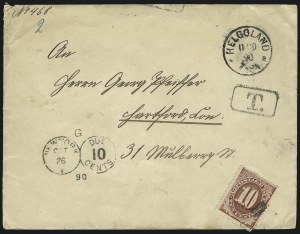 Sale 1037, Lot 2829, Air Post, Postage Due, Officials, Large Numeral Postage Due Issue Covers of Foreign Origin Sale 1037, Lot 2829, Air Post, Postage Due, Officials