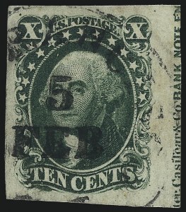 Sale Number 1040, Lot Number 1205, 1c-12c 1851-56 Issue (Scott 5A-17) Sale Number 1040, Lot Number 1205, 1c-12c 1851-56 Issue (Scott 5A-17)