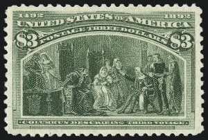 Sale Number 1040, Lot Number 1502, 1893 Columbian Issue, $1.00-$5.00, Singles (Scott 241-245) Sale Number 1040, Lot Number 1502, 1893 Columbian Issue, $1.00-$5.00, Singles (Scott 241-245)