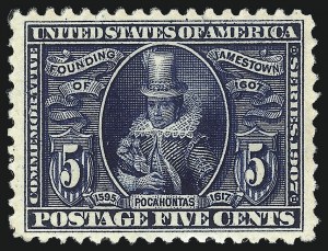 Sale Number 1040, Lot Number 1699, Louisiana Purchase and Jamestown Issues (Scott 323-330) Sale Number 1040, Lot Number 1699, Louisiana Purchase and Jamestown Issues (Scott 323-330)