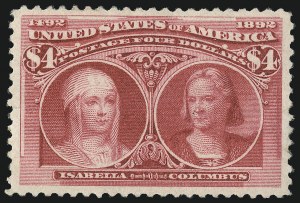 Sale Number 1044, Lot Number 196, 1890-93 Issue and Columbian Issue (Scott 219-245) Sale Number 1044, Lot Number 196, 1890-93 Issue and Columbian Issue (Scott 219-245)