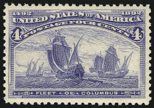 Sale Number 1050, Lot Number 340, 1c-50c 1893 Columbian Issue (Scott 230-240) Sale Number 1050, Lot Number 340, 1c-50c 1893 Columbian Issue (Scott 230-240)