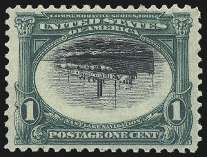 Sale Number 1052, Lot Number 3, 1901 Pan-American Issue Inverts Sale Number 1052, Lot Number 3, 1901 Pan-American Issue Inverts