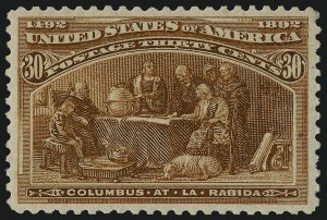 Sale Number 1057, Lot Number 825, 1893 Columbian Issue (Scott 230-245) Sale Number 1057, Lot Number 825, 1893 Columbian Issue (Scott 230-245)