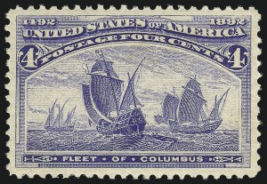 Sale Number 1061, Lot Number 3671, 1c-30c 1893 Columbian Issue (Scott 230-239) Sale Number 1061, Lot Number 3671, 1c-30c 1893 Columbian Issue (Scott 230-239)