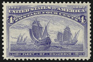 Sale Number 1061, Lot Number 3673, 1c-30c 1893 Columbian Issue (Scott 230-239) Sale Number 1061, Lot Number 3673, 1c-30c 1893 Columbian Issue (Scott 230-239)