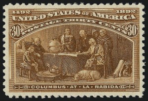 Sale Number 1061, Lot Number 3704, 1c-30c 1893 Columbian Issue (Scott 230-239) Sale Number 1061, Lot Number 3704, 1c-30c 1893 Columbian Issue (Scott 230-239)