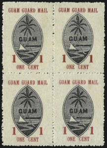 Sale 1061, Lot 4575, U.S. Possessions and U.N., GUAM, 1930, 1c, 2c Seals (M3-M4) Sale 1061, Lot 4575, U.S. Possessions and U.N.