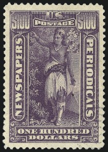 Sale Number 1079, Lot Number 2222, 1895-97 Watermarked Issue Unused (Scott PR114-PR125) Sale Number 1079, Lot Number 2222, 1895-97 Watermarked Issue Unused (Scott PR114-PR125)