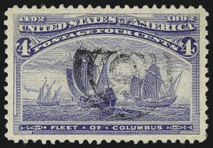 Sale Number 1084, Lot Number 3531, 1893 Columbian Issue (Scott 230-245) Sale Number 1084, Lot Number 3531, 1893 Columbian Issue (Scott 230-245)