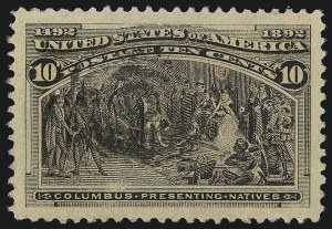 Sale Number 1084, Lot Number 3540, 1893 Columbian Issue (Scott 230-245) Sale Number 1084, Lot Number 3540, 1893 Columbian Issue (Scott 230-245)