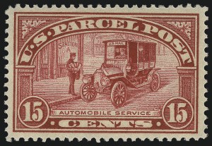 Sale 1090, Lot 1699, Newspapers and Periodicals, Parcel Post, Postal Stationery, Revenues, 15c Parcel Post (Q7) Sale 1090, Lot 1699, Newspapers and Periodicals, Parcel Post, Postal Stationery, Revenues