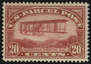 Sale 1090, Lot 1700, Newspapers and Periodicals, Parcel Post, Postal Stationery, Revenues, 20c Parcel Post (Q8) Sale 1090, Lot 1700, Newspapers and Periodicals, Parcel Post, Postal Stationery, Revenues