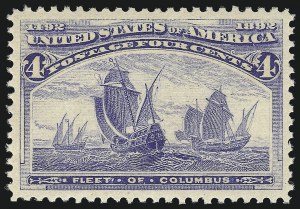 Sale Number 1092, Lot Number 1170, 1893 Columbian Issue (Scott 230-245) Sale Number 1092, Lot Number 1170, 1893 Columbian Issue (Scott 230-245)