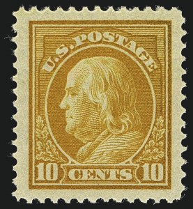 Sale Number 1111, Lot Number 412, 1912-14 Washington-Franklin Issue (Scott 405-423) Sale Number 1111, Lot Number 412, 1912-14 Washington-Franklin Issue (Scott 405-423)