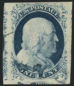 Sale Number 1115, Lot Number 2073, 1c 1851-56 Issue, cont. (Scott 8A-9) Sale Number 1115, Lot Number 2073, 1c 1851-56 Issue, cont. (Scott 8A-9)