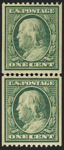 Sale Number 1116, Lot Number 3306, 1908-15 Issues (Scott 331-460) Sale Number 1116, Lot Number 3306, 1908-15 Issues (Scott 331-460)