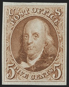 Sale Number 1140, Lot Number 305, 1875 Reproduction of 1847 Issue (Scott 3-4) Sale Number 1140, Lot Number 305, 1875 Reproduction of 1847 Issue (Scott 3-4)