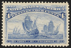 Sale Number 1140, Lot Number 598, 1c-50c 1893 Columbian Issue (Scott 230-240) Sale Number 1140, Lot Number 598, 1c-50c 1893 Columbian Issue (Scott 230-240)