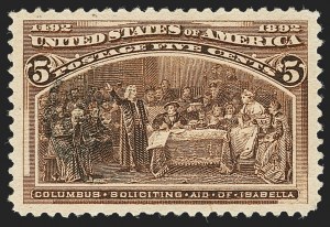 Sale Number 1140, Lot Number 604, 1c-50c 1893 Columbian Issue (Scott 230-240) Sale Number 1140, Lot Number 604, 1c-50c 1893 Columbian Issue (Scott 230-240)