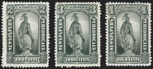 Sale 1150, Lot 1245, Newspapers and Periodicals: 1875 Special Printing, 2c-4c Newspaper, Special Printings (PR33-PR35) Sale 1150, Lot 1245, Newspapers and Periodicals: 1875 Special Printing