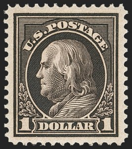 Sale Number 1156, Lot Number 3593, 1912-14 Washington-Franklin Issues (Scott 405-423) Sale Number 1156, Lot Number 3593, 1912-14 Washington-Franklin Issues (Scott 405-423)