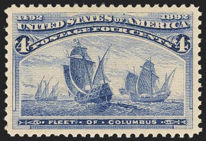 Sale Number 1163, Lot Number 170, 1893 Columbian Issue (Scott 230-245) Sale Number 1163, Lot Number 170, 1893 Columbian Issue (Scott 230-245)