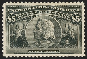 Sale Number 1163, Lot Number 180, 1893 Columbian Issue (Scott 230-245) Sale Number 1163, Lot Number 180, 1893 Columbian Issue (Scott 230-245)