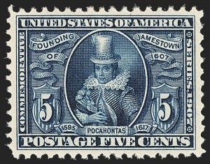 Sale Number 1163, Lot Number 254, 1907 Jamestown Issue (Scott 328-330) Sale Number 1163, Lot Number 254, 1907 Jamestown Issue (Scott 328-330)