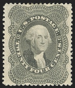 Sale Number 1163, Lot Number 40, 1857-60 Issue (Scott 19-39) Sale Number 1163, Lot Number 40, 1857-60 Issue (Scott 19-39)