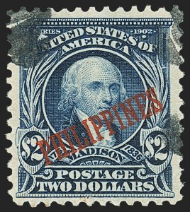 Sale 1166, Lot 1410, U.S. Possessions, PHILIPPINES, 1903, $2.00 Dark Blue (238) Sale 1166, Lot 1410, U.S. Possessions