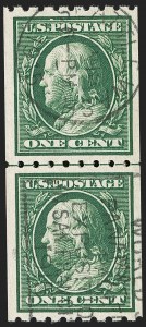 Sale Number 1174, Lot Number 166, 1908-12 Washington-Franklin Issues (Scott 331-396) Sale Number 1174, Lot Number 166, 1908-12 Washington-Franklin Issues (Scott 331-396)