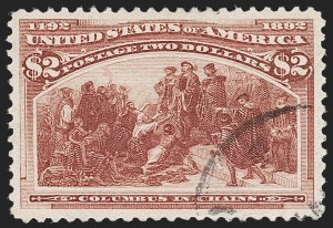 Sale Number 1174, Lot Number 94, $1.00-$5.00 1893 Columbian Issue (Scott 241-245) Sale Number 1174, Lot Number 94, $1.00-$5.00 1893 Columbian Issue (Scott 241-245)