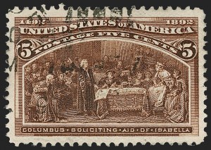Sale Number 1179, Lot Number 2242, 1c-50c 1893 Columbian Issue (Scott 230-240) Sale Number 1179, Lot Number 2242, 1c-50c 1893 Columbian Issue (Scott 230-240)