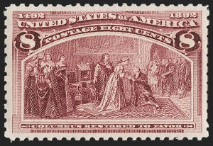 Sale Number 1179, Lot Number 2245, 1c-50c 1893 Columbian Issue (Scott 230-240) Sale Number 1179, Lot Number 2245, 1c-50c 1893 Columbian Issue (Scott 230-240)