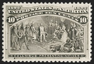 Sale Number 1179, Lot Number 2246, 1c-50c 1893 Columbian Issue (Scott 230-240) Sale Number 1179, Lot Number 2246, 1c-50c 1893 Columbian Issue (Scott 230-240)