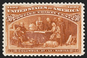 Sale Number 1179, Lot Number 2249, 1c-50c 1893 Columbian Issue (Scott 230-240) Sale Number 1179, Lot Number 2249, 1c-50c 1893 Columbian Issue (Scott 230-240)