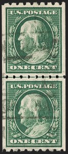 Sale Number 1187, Lot Number 556, 1910-13 Washington-Franklin Issue (Scott 374-396) Sale Number 1187, Lot Number 556, 1910-13 Washington-Franklin Issue (Scott 374-396)