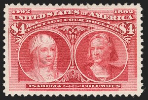 Sale Number 1197, Lot Number 1849, 1893 Columbian Issue (Scott 230-245) Sale Number 1197, Lot Number 1849, 1893 Columbian Issue (Scott 230-245)