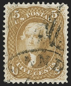 Sale Number 1199, Lot Number 1119, 1861-66 Issue (Scott 67-78) Sale Number 1199, Lot Number 1119, 1861-66 Issue (Scott 67-78)