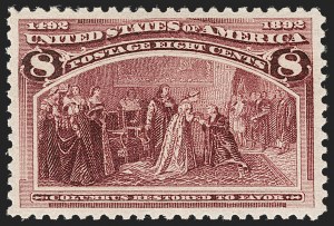 Sale Number 1199, Lot Number 1311, 1893 Columbian Issue (Scott 230-245) Sale Number 1199, Lot Number 1311, 1893 Columbian Issue (Scott 230-245)