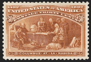 Sale Number 1199, Lot Number 1316, 1893 Columbian Issue (Scott 230-245) Sale Number 1199, Lot Number 1316, 1893 Columbian Issue (Scott 230-245)